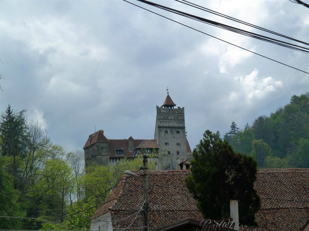 BRAN - het kasteel Bran, wat in 1897 het onderkomen van graaf Dracula was