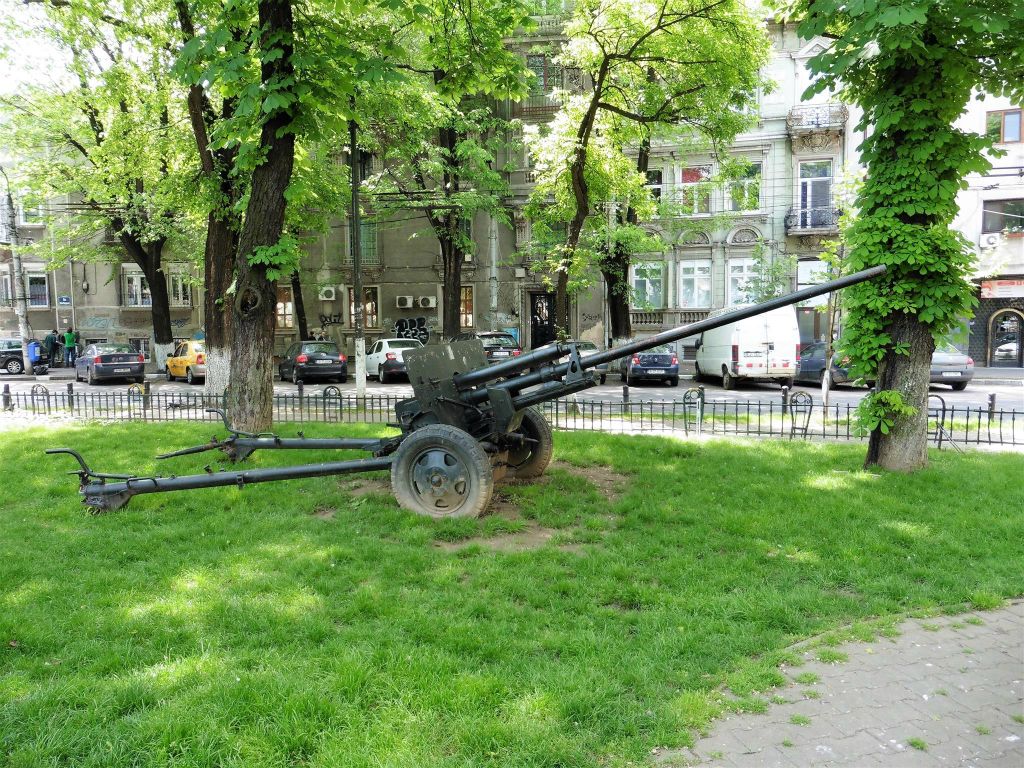 BOEKAREST - een canon in het Cold Spring park