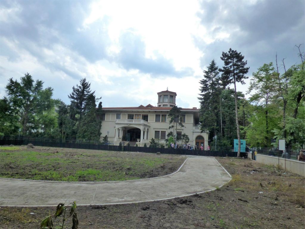 BOEKAREST - de prive-woning waar Nicolae en Elena Ceausescu en hun kinderen, Nicu, Zoia en Valentin woonden