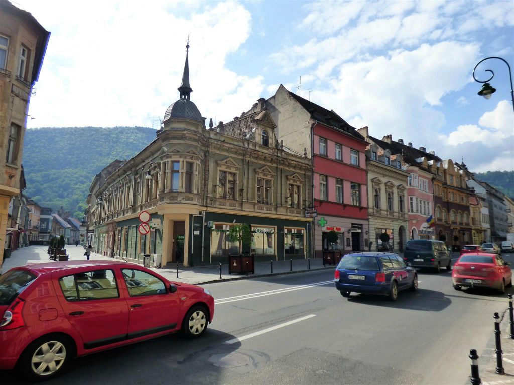 BRASOV - de straat "Strada Muresenilor"