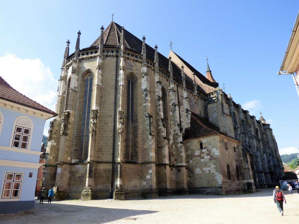 BRASOV - de zwarte kerk (Biserica Neagra)