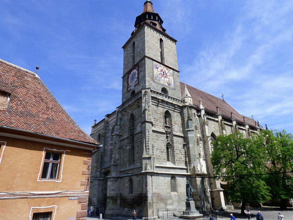 BRASOV - de zwarte kerk (Biserica Neagra)
