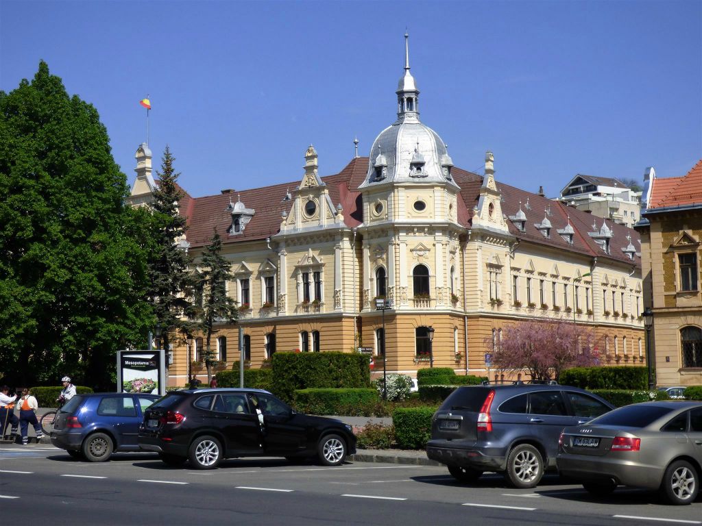BRASOV - het gebouw van de duurzame grootstedelijke ontwikkeling