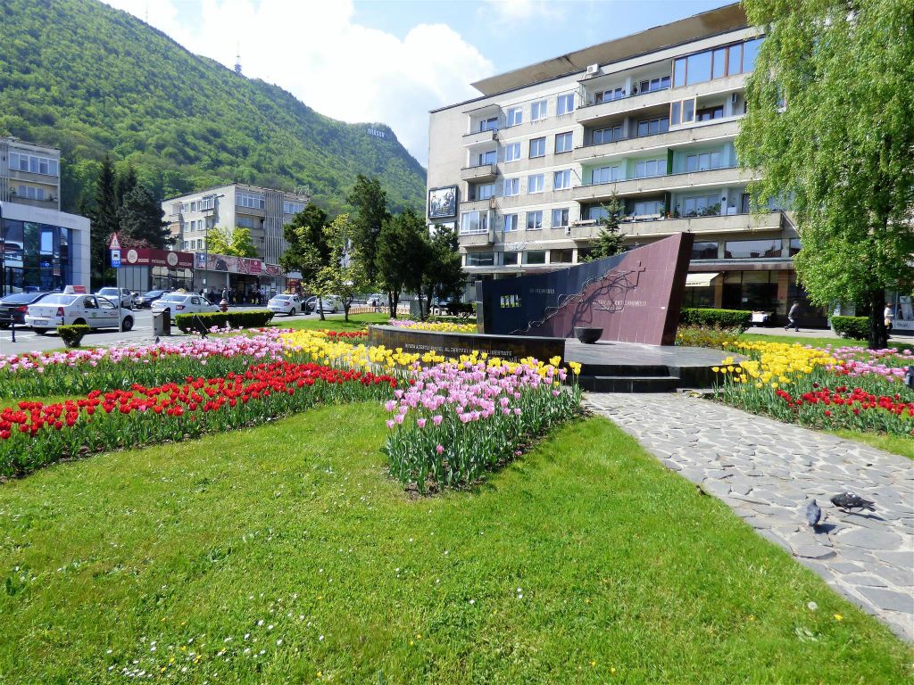 BRASOV - een monument ter ere van het anticommunistische verzet