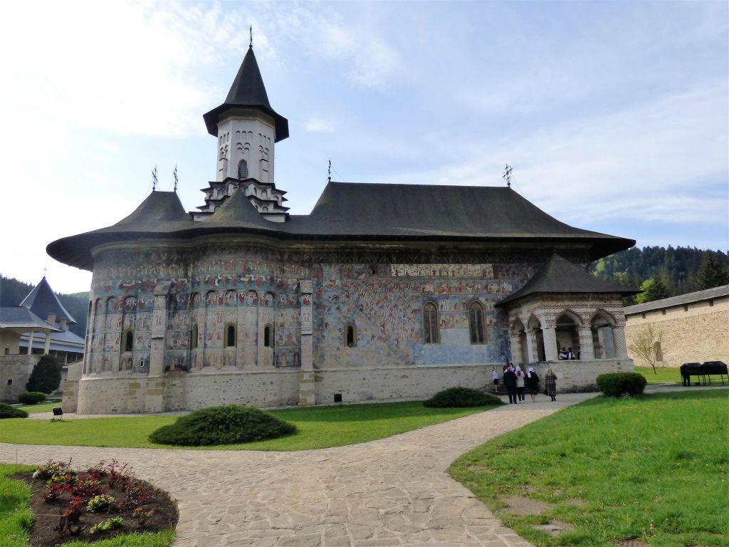 SUCEVITA - de kerk van het Sucevita klooster uit 1585