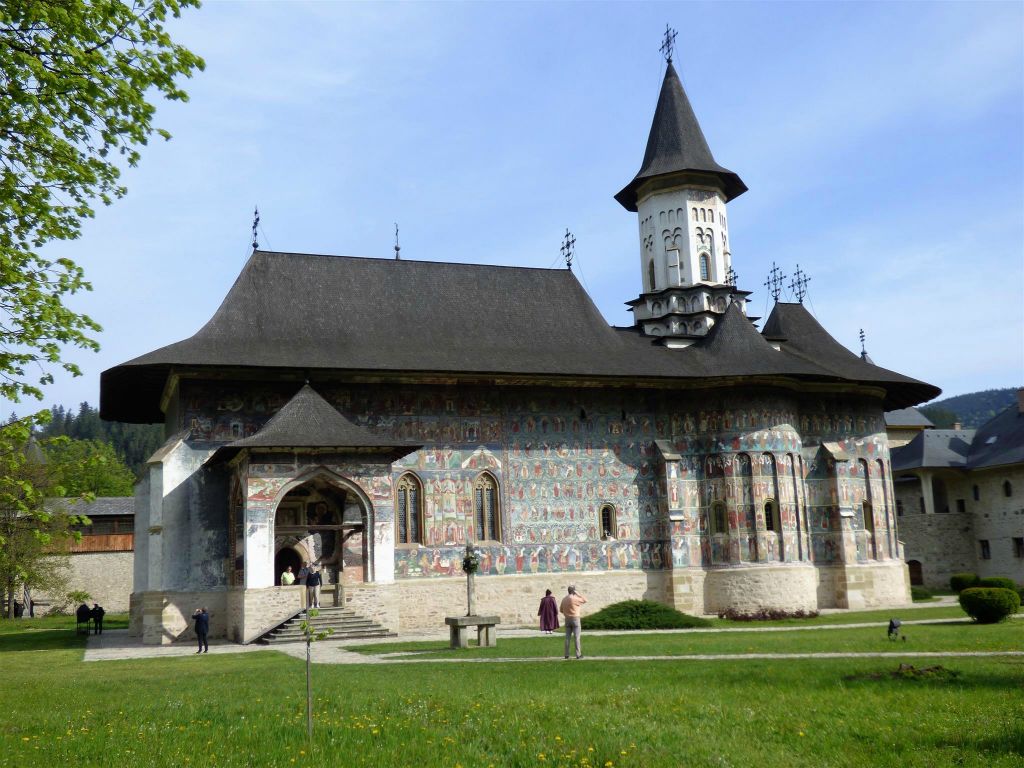 SUCEVITA - de kerk van het Sucevita klooster uit 1585