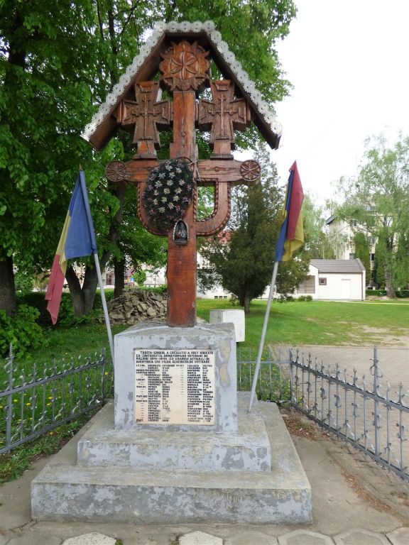 RADAUTI - een monument ter ere van de tweede wereldoorlog slachtoffers