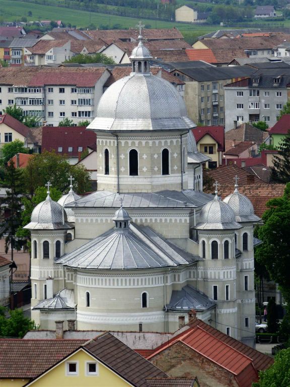 BISTRITA - de Orthodoxe kathedraal "Drie Hierarchs"