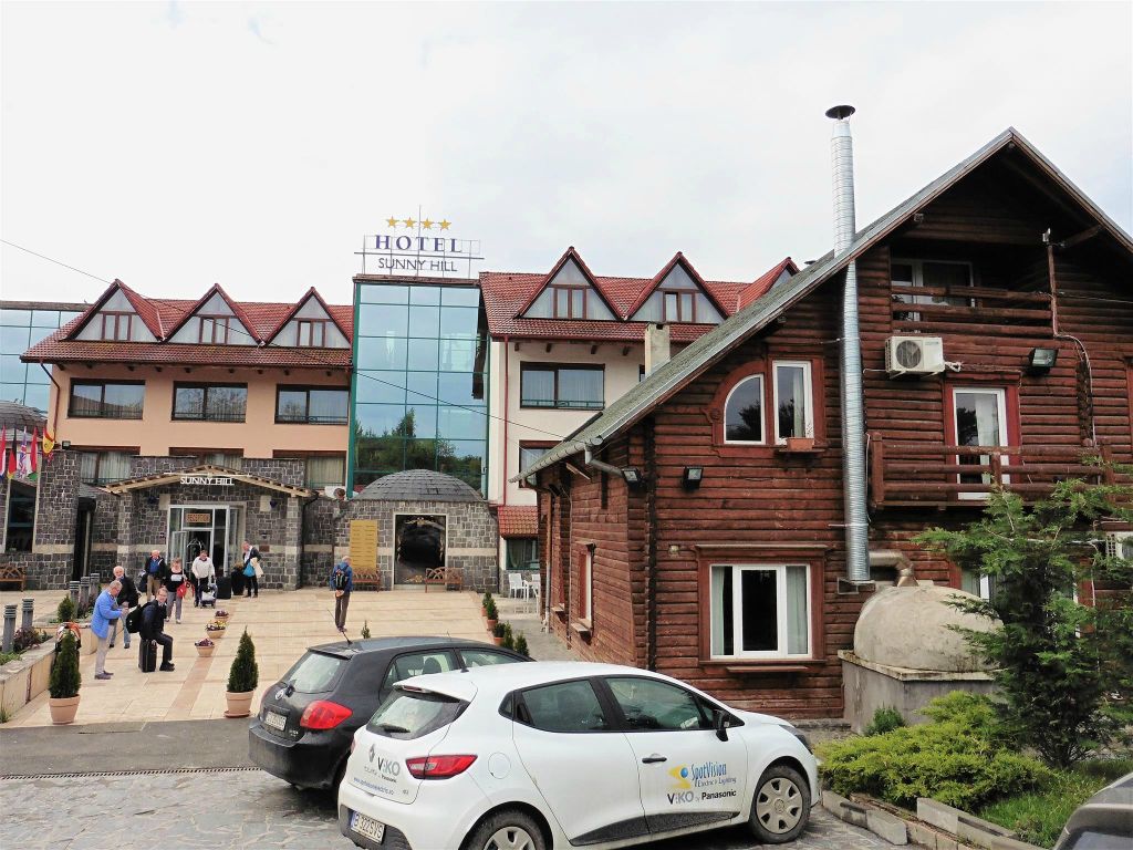 CLUJ NAPOCA - het hotel Sunny Hill waar we verbleven