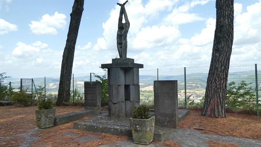 ORVIETO - een monument voor de gevallenen voor de vrijheid