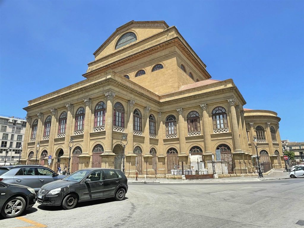 PALERMO - het Teatro Massimo Vittorio Emanuele