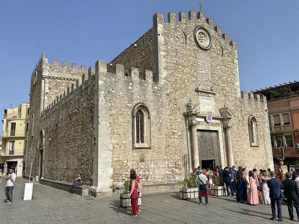 TAORMINA - de kathedraal van Taormina