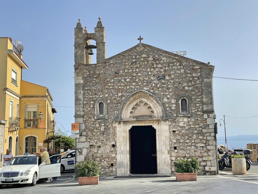 TAORMINA - de kerk van Sint Antonio Abate