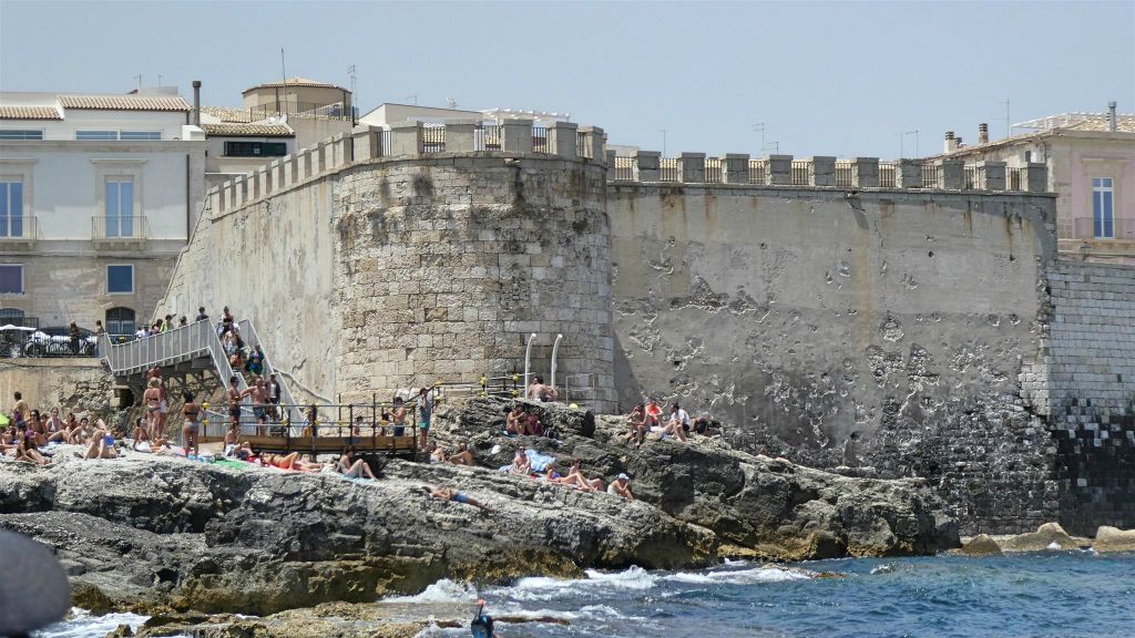 SYRACUSE - het fort van Vigliena