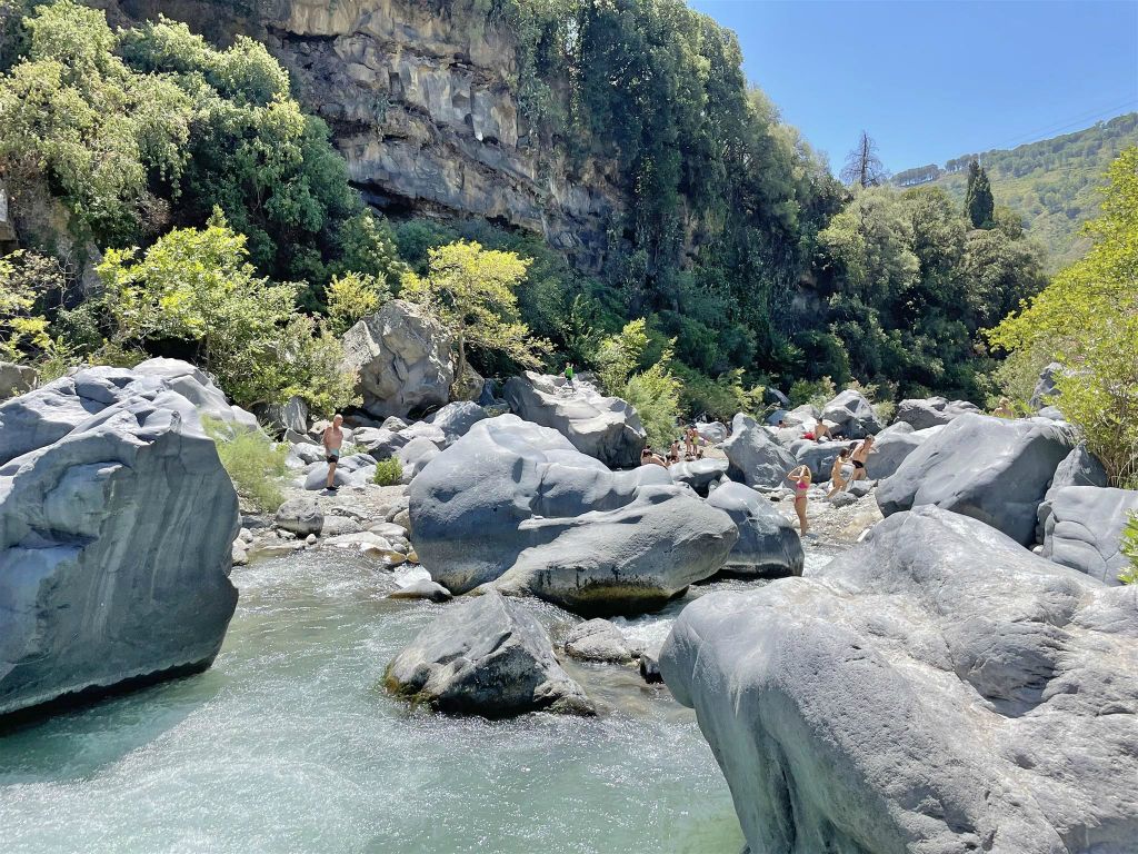 MOTTA CAMASTRA - het Alcantara River Park