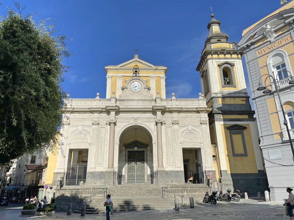 CASTELLAMMARE DI STABIA - de co-kathedraal van de Maria van de Assumptie en de Catellus