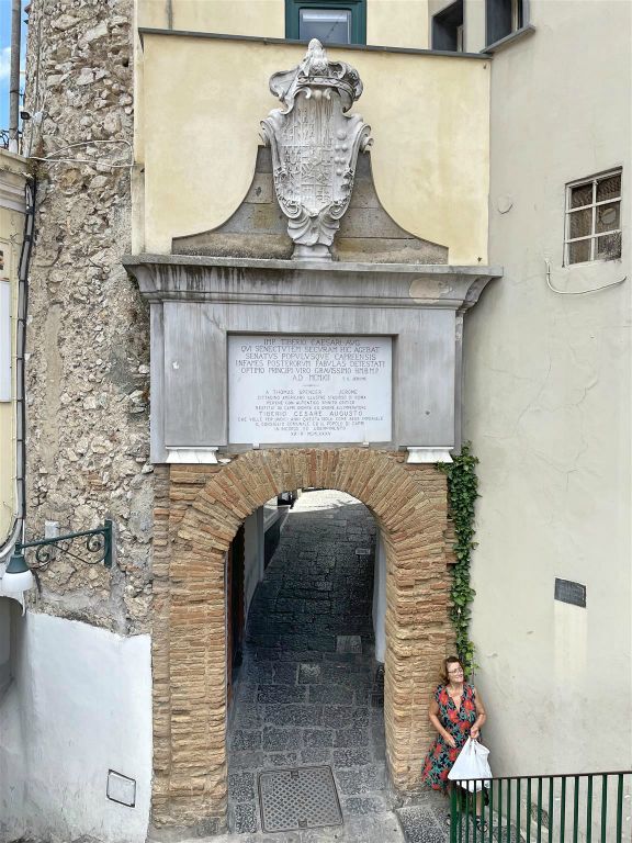 CAPRI - een gedenkteken voor de eerste keizer Tiberius Julius Caesar Augustus
