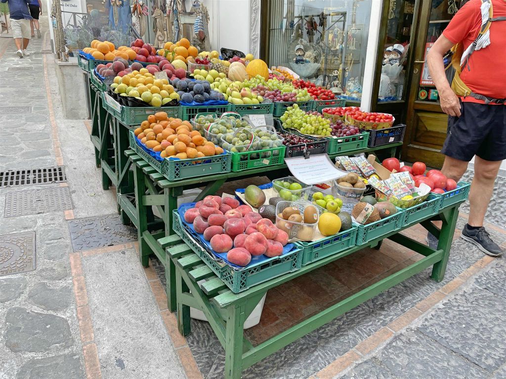 CAPRI - een fruitkraam