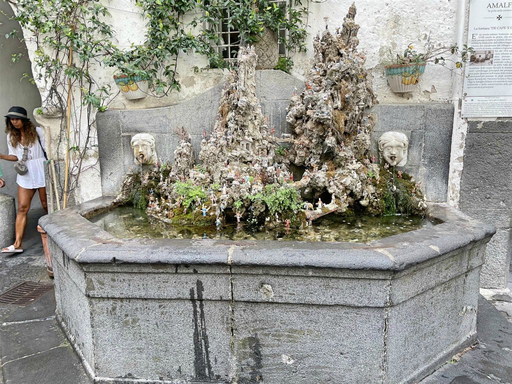 AMALFI - de Cape 'e Ciucci fontein