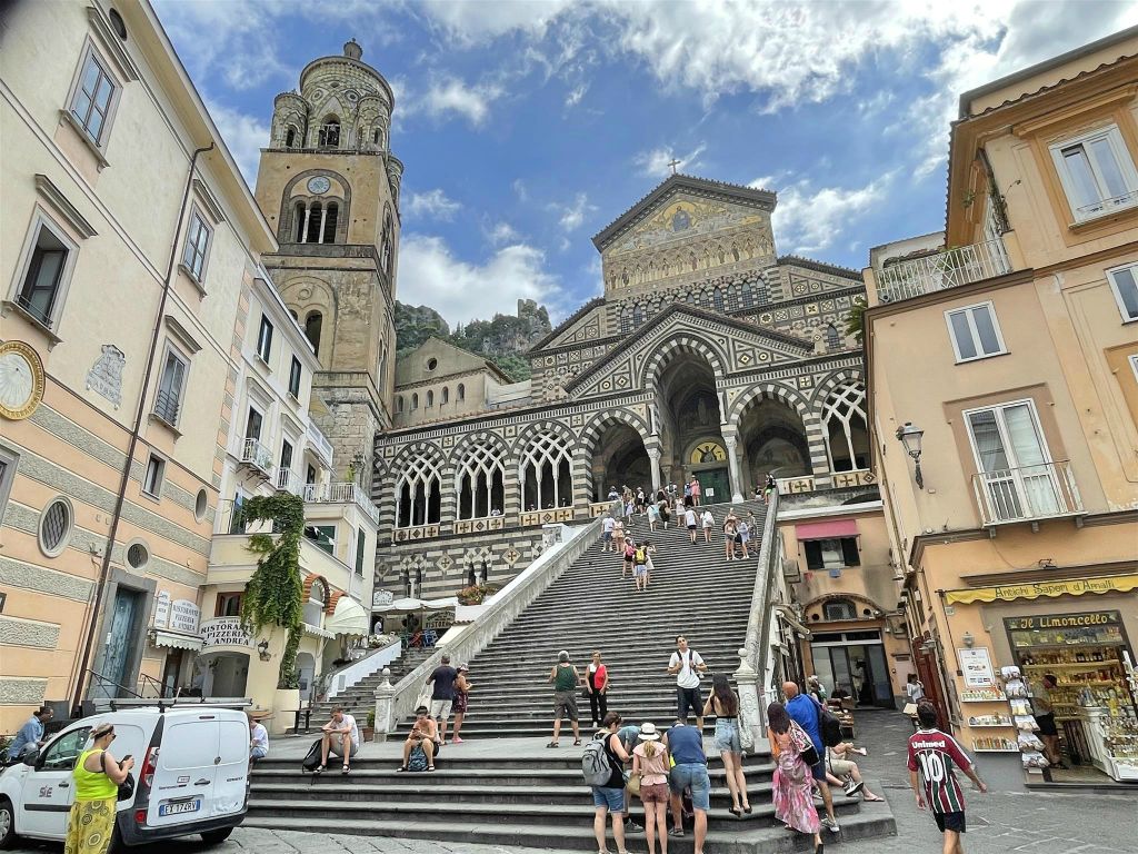 AMALFI - de kathedraal van Amalfi