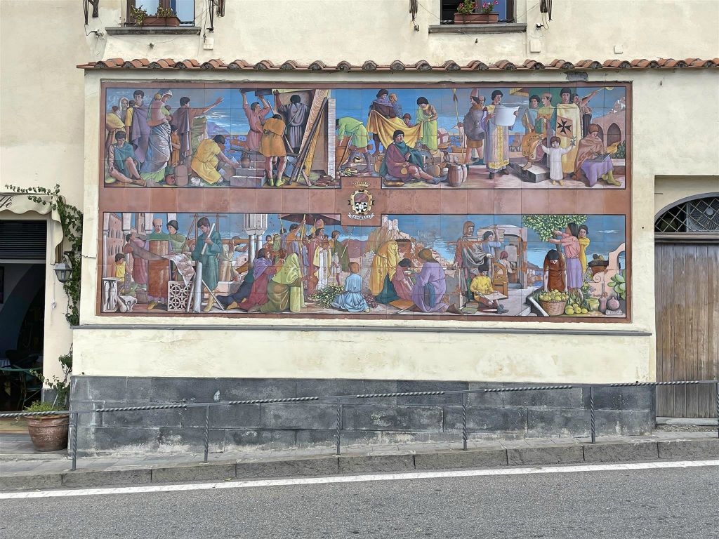 AMALFI - een muurschildering