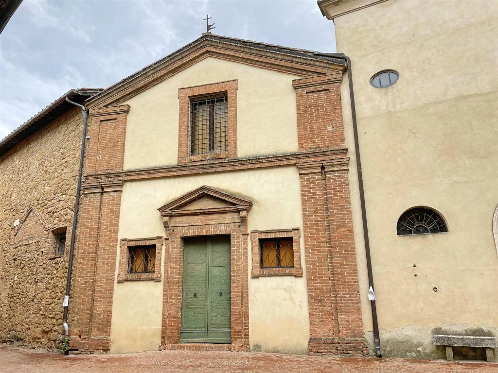 PIENZA - de kerk van San Carlo