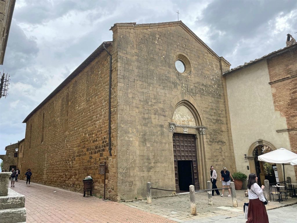 PIENZA - de kerk van San Francesco