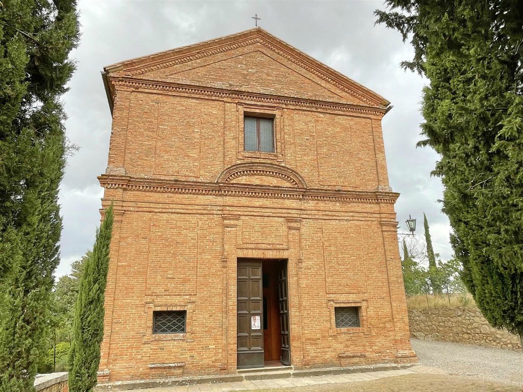 PIENZA - de Sint-Katelijnekerk