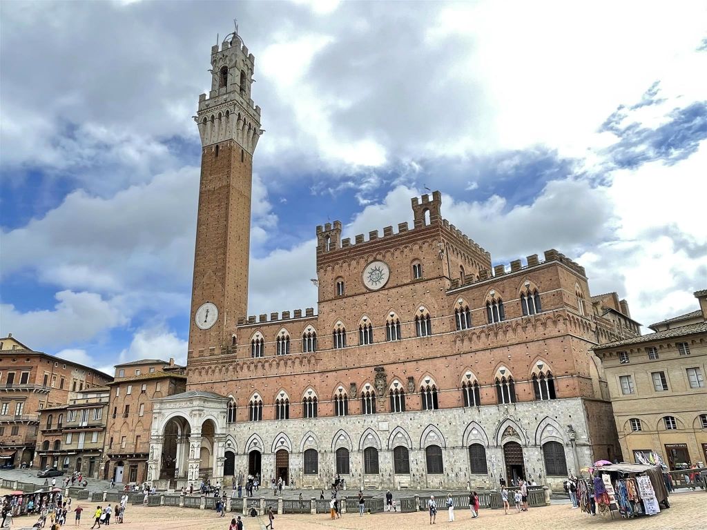 SIENA - het Palazzo Pubblico