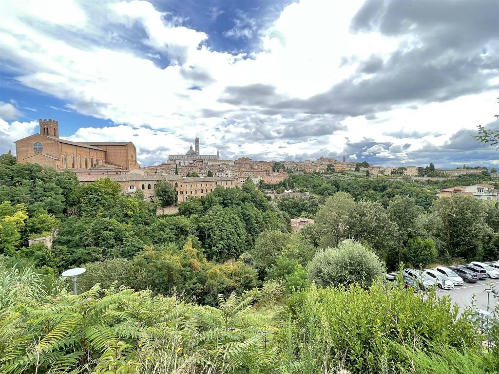 SIENA - het uitzicht op Siena