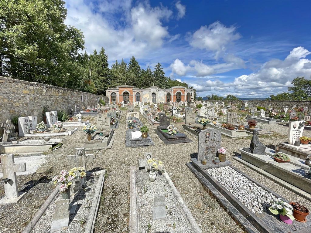 CASTELNUOVO BERARDENGA - een begraafplaats