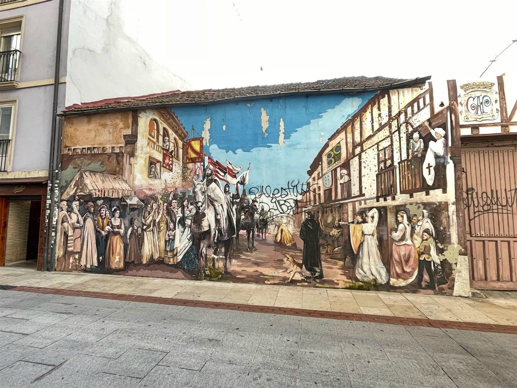 BURGOS - een muurschildering