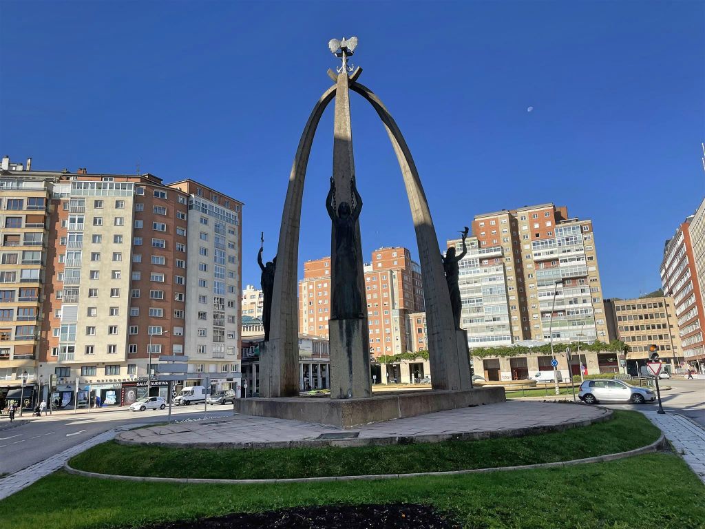 BURGOS - een monument voor de strijdkrachten