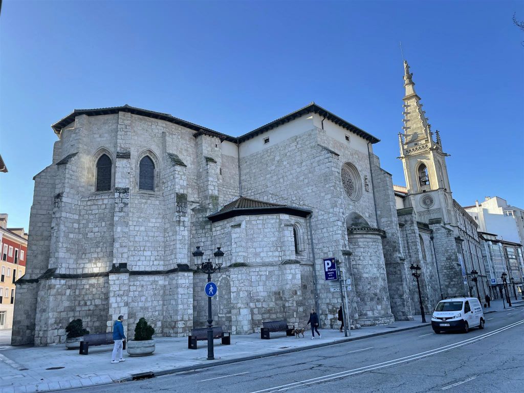 BURGOS - de kerk van onze lieve vrouw van barmhartigheid