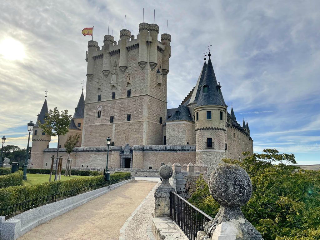 SEGOVIA - het Alcázar van Segovia
