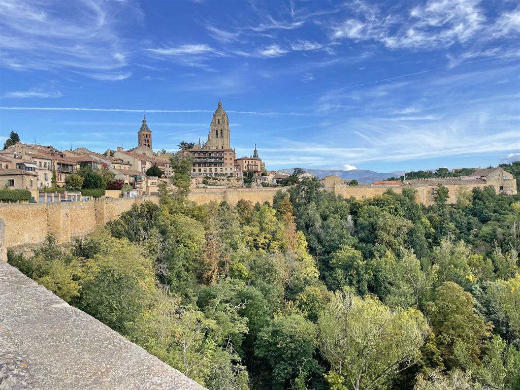 SEGOVIA - het uitzicht over Segovia