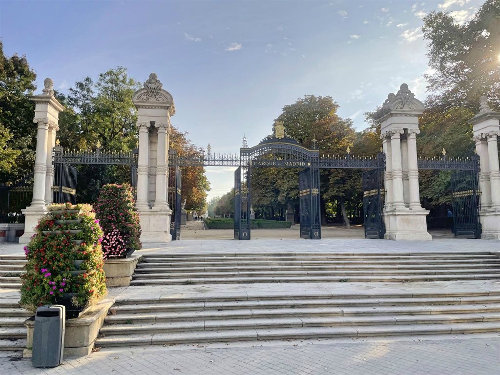 MADRID - het Buen Retiro-park