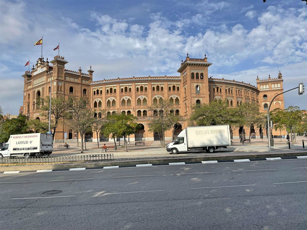 MADRID - de stierenvechtarena Las Ventas