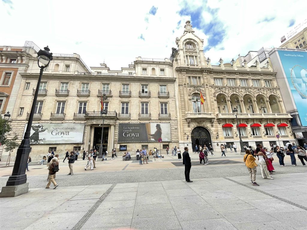 MADRID - het paleis de Goyeneche