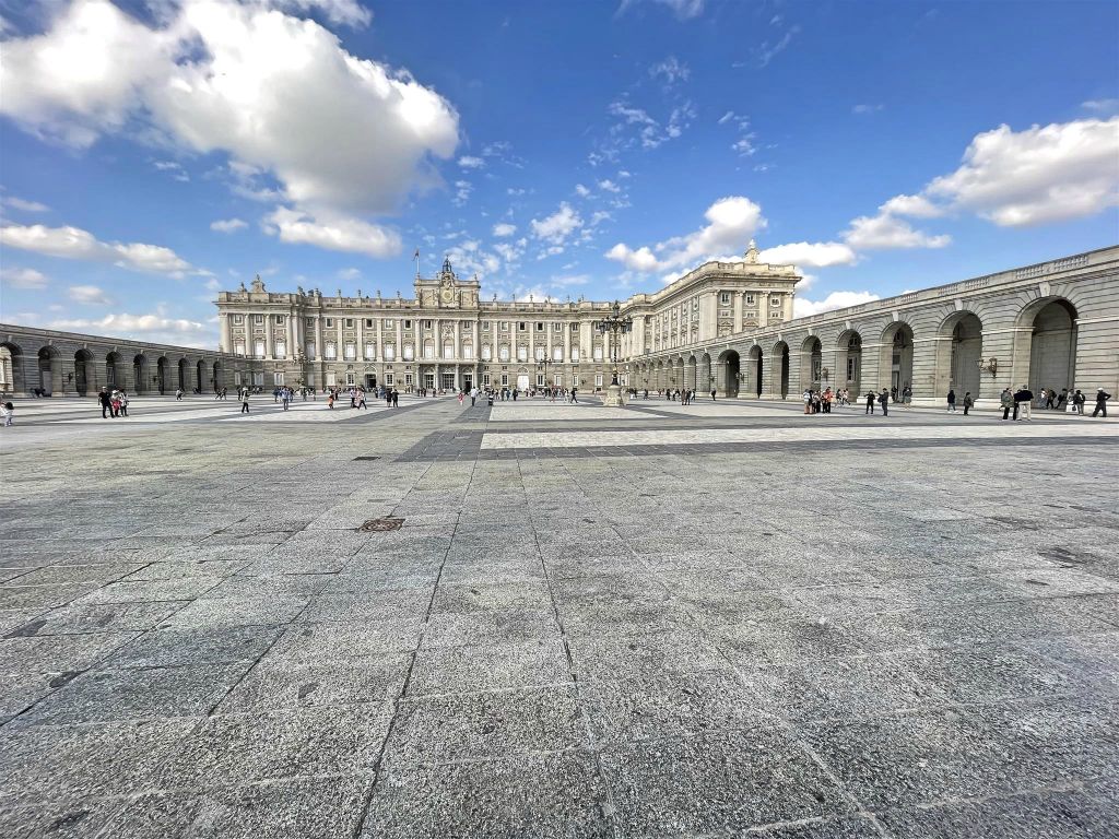 MADRID - het koninklijk paleis