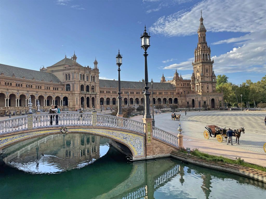 SEVILLA - de Plaza de España