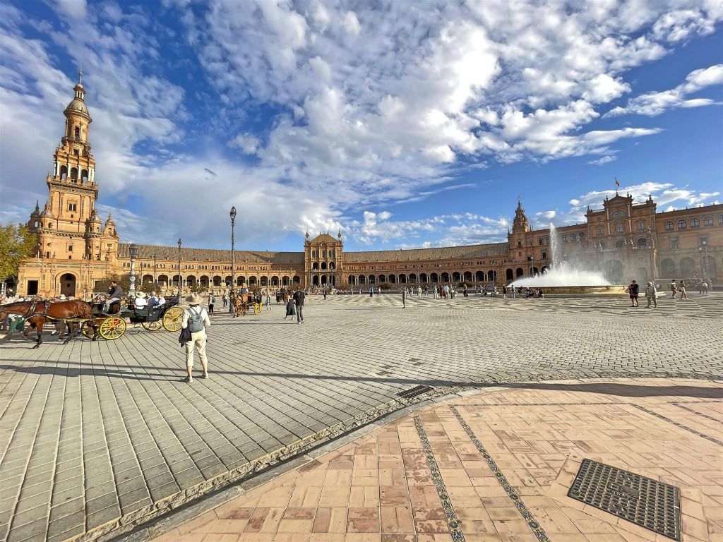 SEVILLA - de Plaza de España