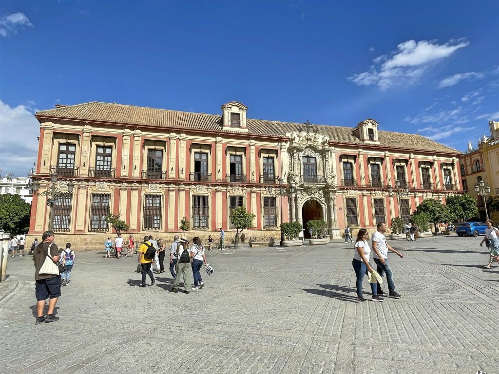SEVILLA - het aartsbisschoppelijk paleis van Sevilla