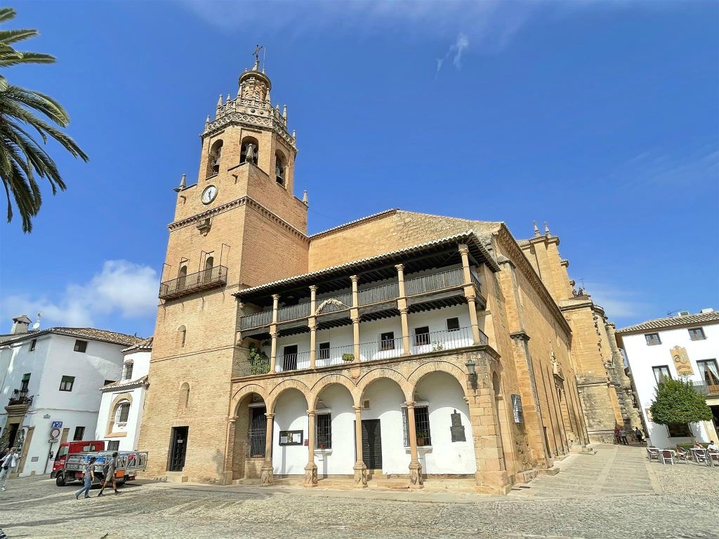 RONDA - de kerk van Santa Maria Maggiore