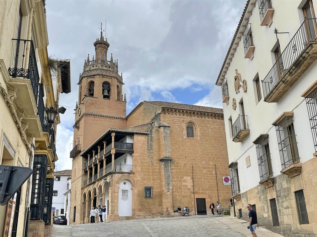 RONDA - de kerk van Santa Maria Maggiore