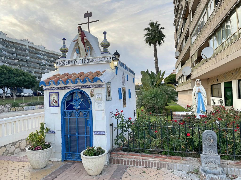 FUENGIROLA - het Los Boliches heiligdom van de maagd Fatima