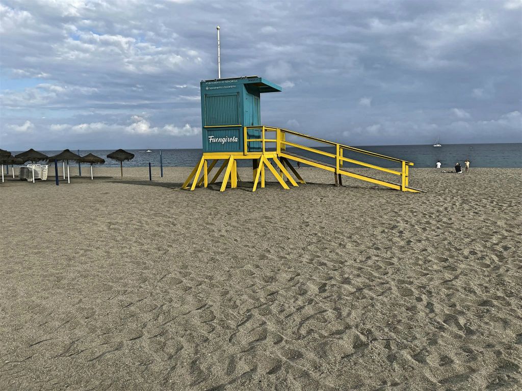 FUENGIROLA - een strandwacht huisje