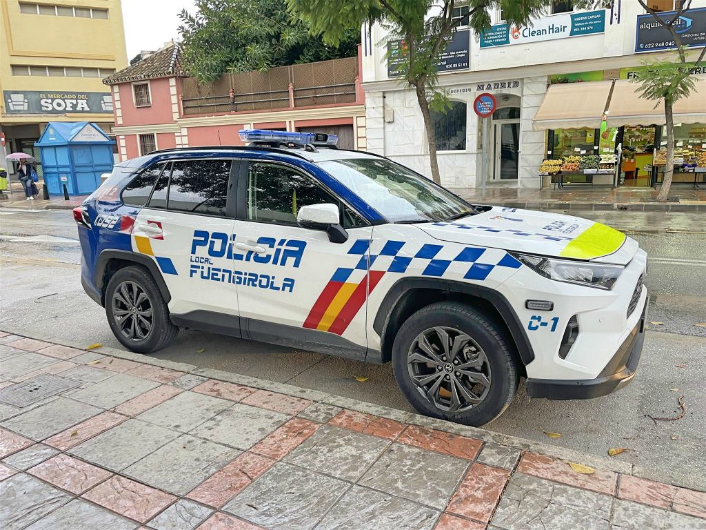 FUENGIROLA - een politieauto