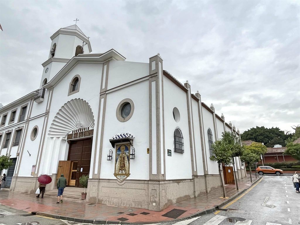 FUENGIROLA - de kerk van onze lieve vrouw van Carmen