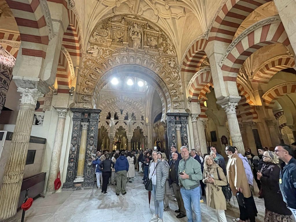CÓRDOBA - binnen in de Mezquita